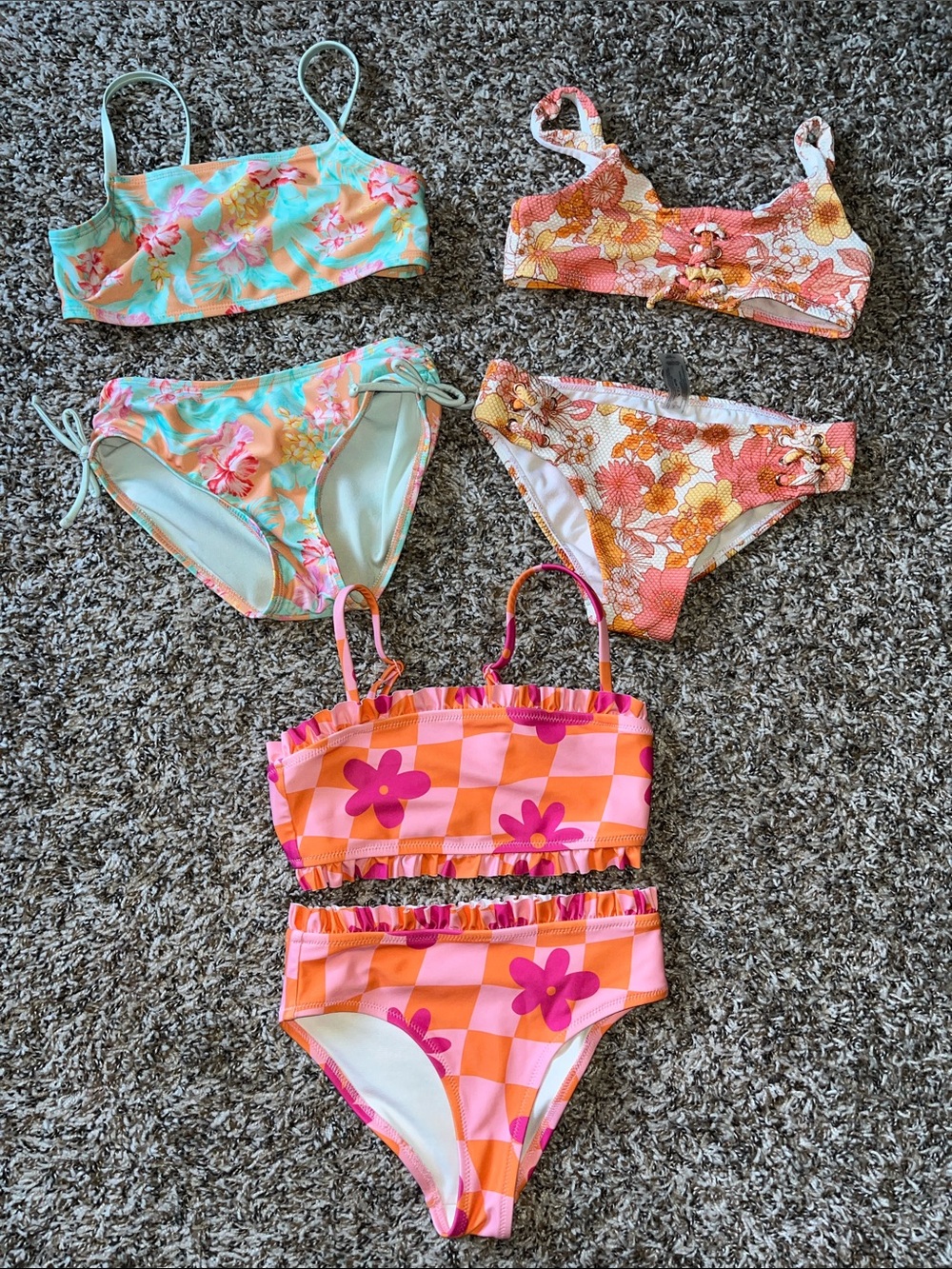 Kids Bundle of Two-Piece Swim Suits
